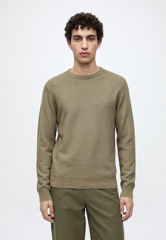 INDICODE JEANS Sweater 'Jexmon' in Green: front