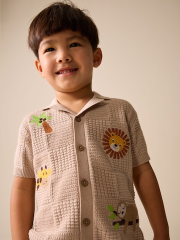 Next Neuletakki värissä beige