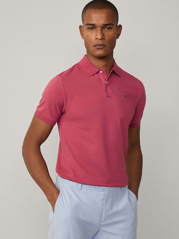 Hackett London Poloshirt in Pink: Vorderseite