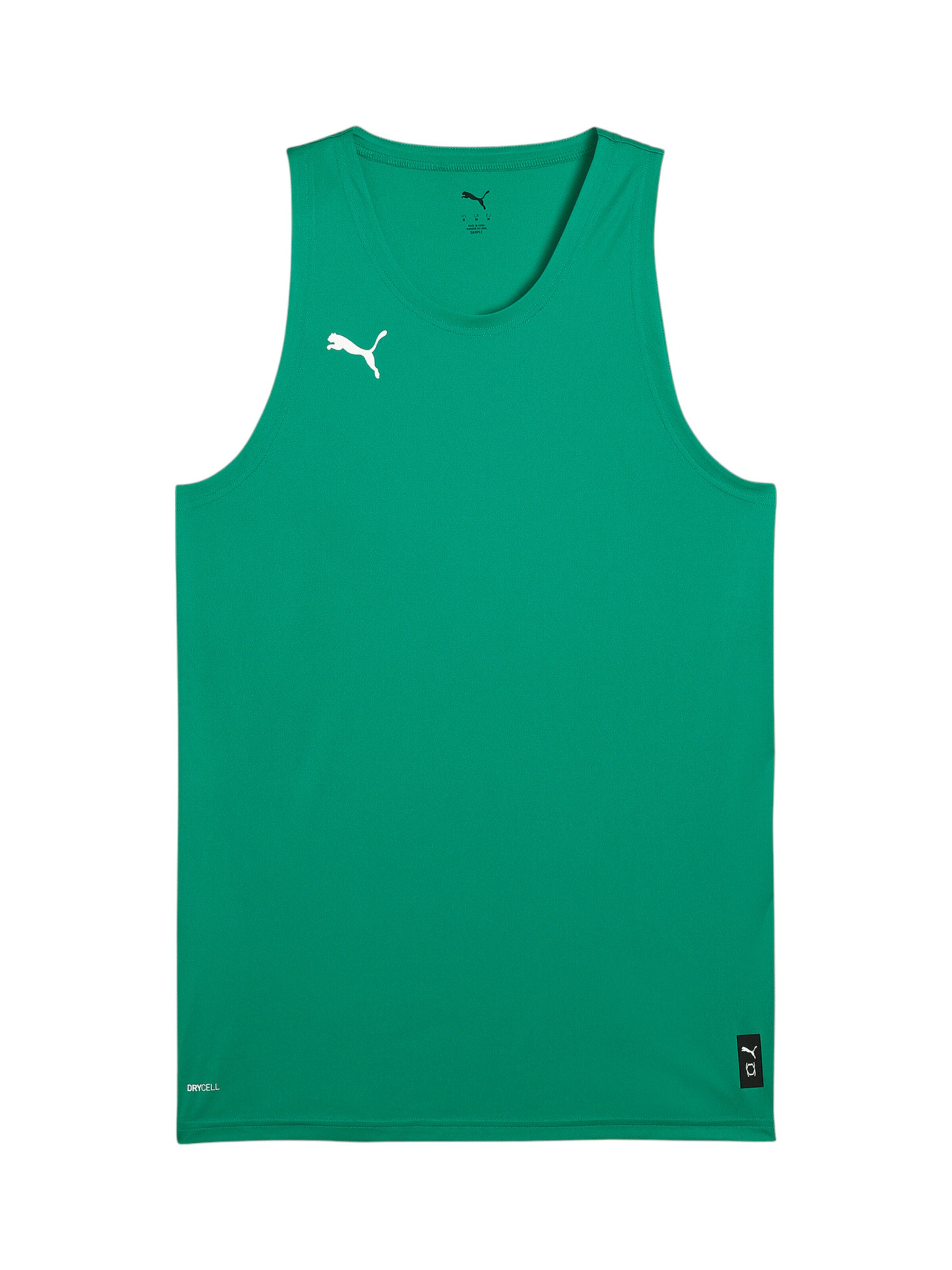 PUMA Λειτουργικό μπλουζάκι 'Teamjaws Starter' σε πράσινο: μπροστά