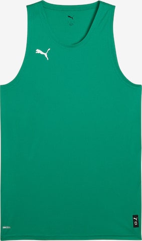 PUMA Funktionsshirt 'Teamjaws Starter' in Grün: Vorderseite