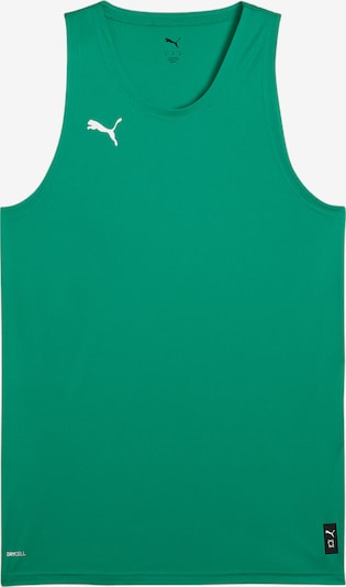 PUMA Tehnička sportska majica 'Teamjaws Starter' u zelena / bijela, Pregled proizvoda