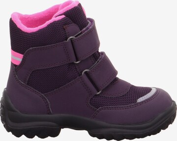 SUPERFIT Snow Boots 'Snowcat' in Purple