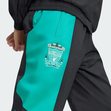 ADIDAS PERFORMANCEregular Sportske hlače 'FC Liverpool EQT' - crna boja