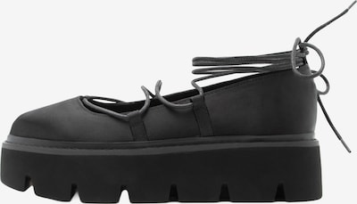 BUFFALO Loafer 'DARYA GHILLIE' värissä musta, Tuotenäkymä