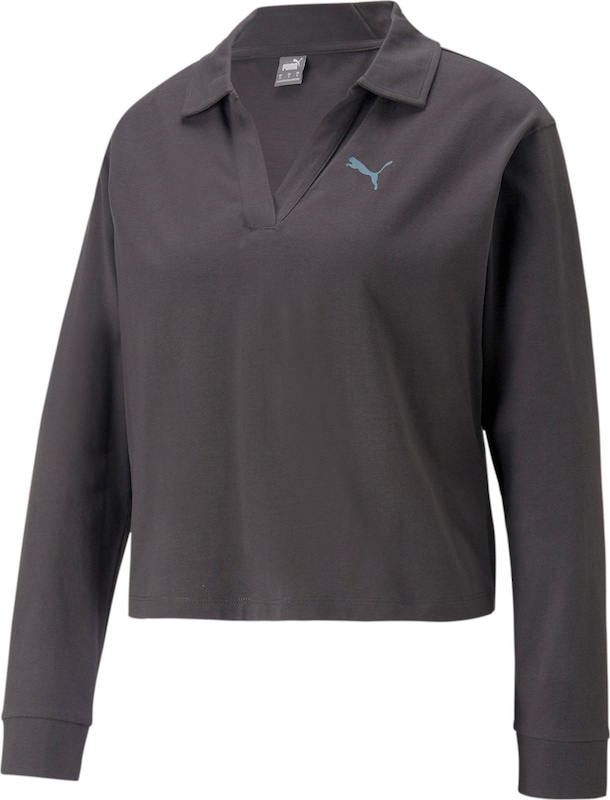PUMA Sportshirt 'POWER' in Anthrazit ZK6100 PUMA Sportshirt 'POWER' in Anthrazit ZK6100