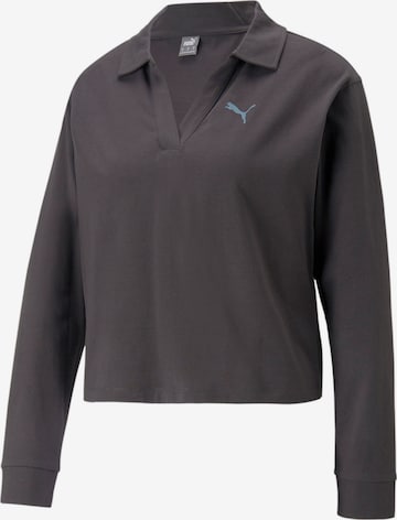 PUMA Функциональная футболка 'POWER' в Серый: спереди