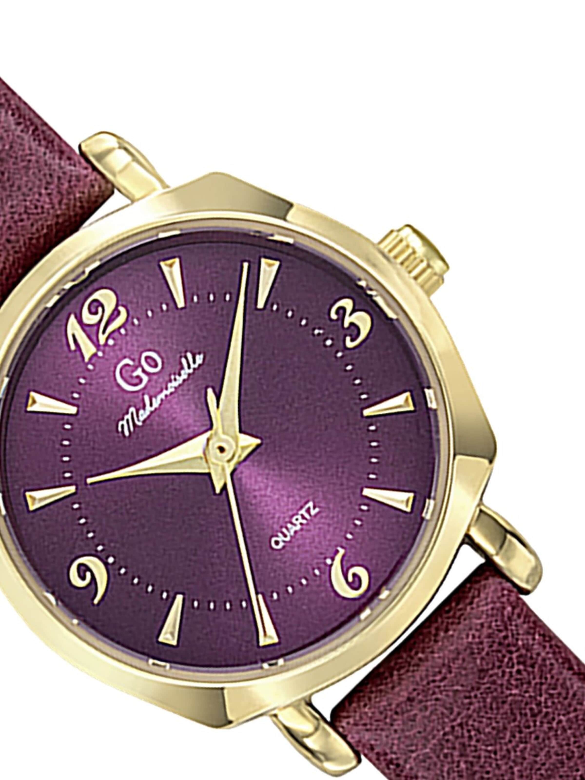 GO GirlOnly - Reloj analógico en oro
