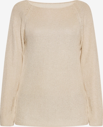 faina Sweater in Beige: front