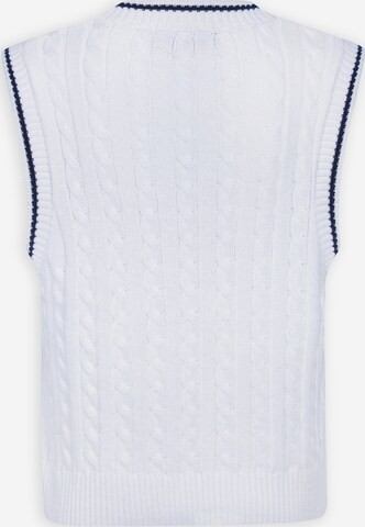 DENIM CULTURE Sweater 'LUDANO' in White