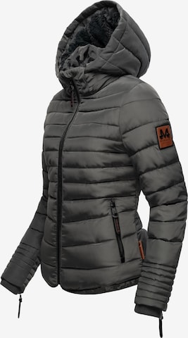 MARIKOO Winterjacke 'Amber' in Grau