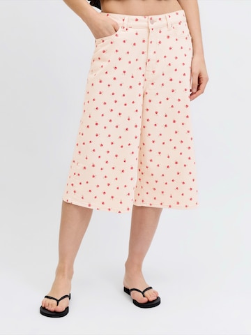 JJXX Baggy Shorts 'JXENYA' in Beige: Vorderseite