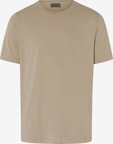T-Shirt ' Living Shirts ' Hanro en beige : devant