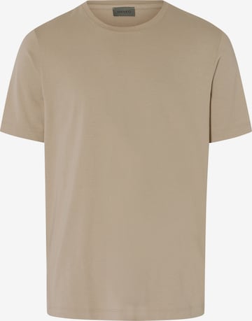 Hanro T-Shirt ' Living Shirts ' in Beige: predná strana