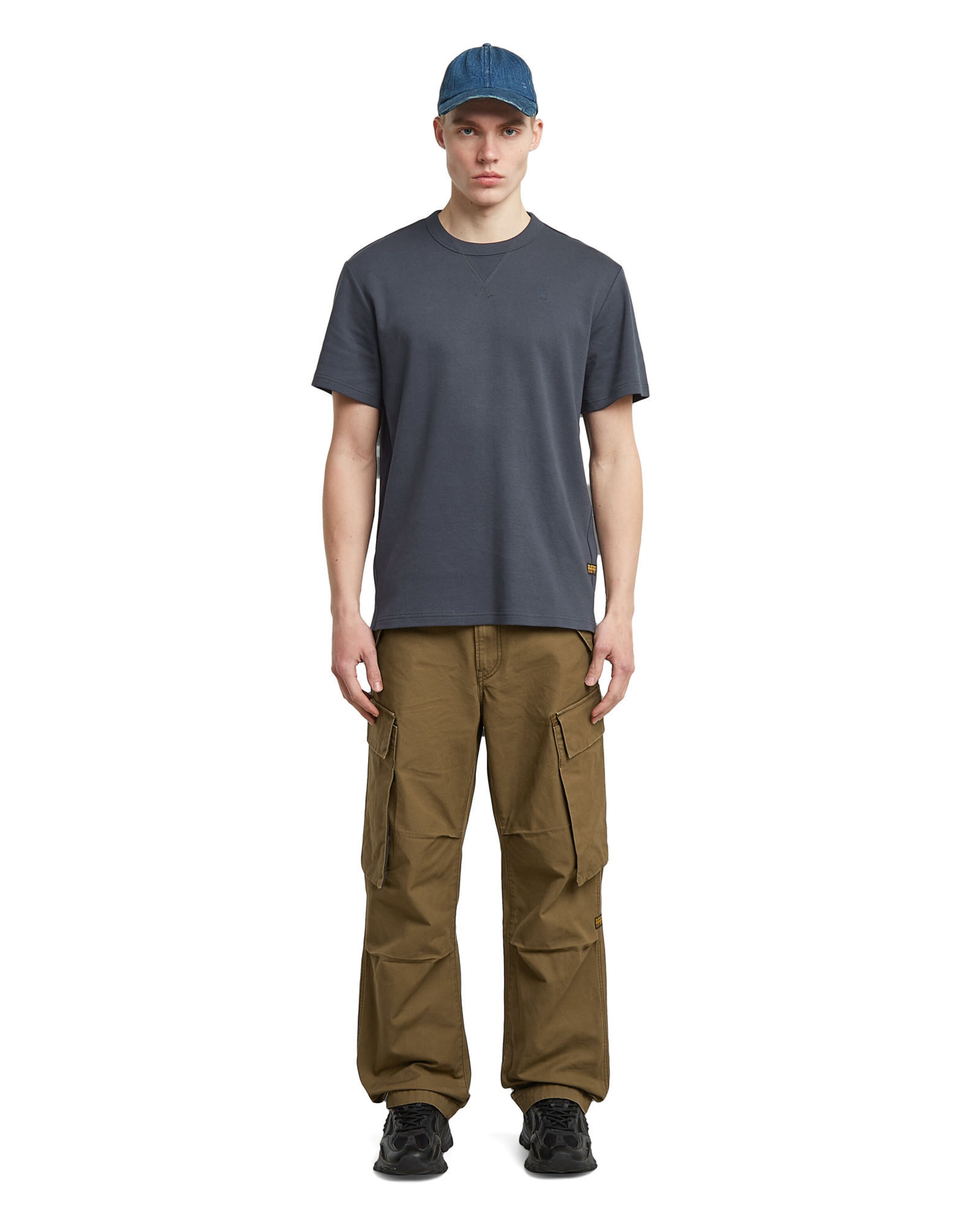 G-STAR Wide Leg Hose in Braun