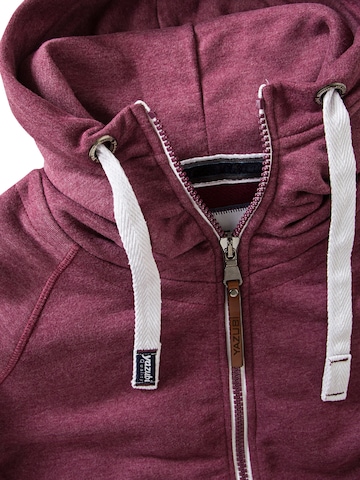 yazubi Sweatjacke 'Jacob'‌‌‌‌‌‌‌ in Rot