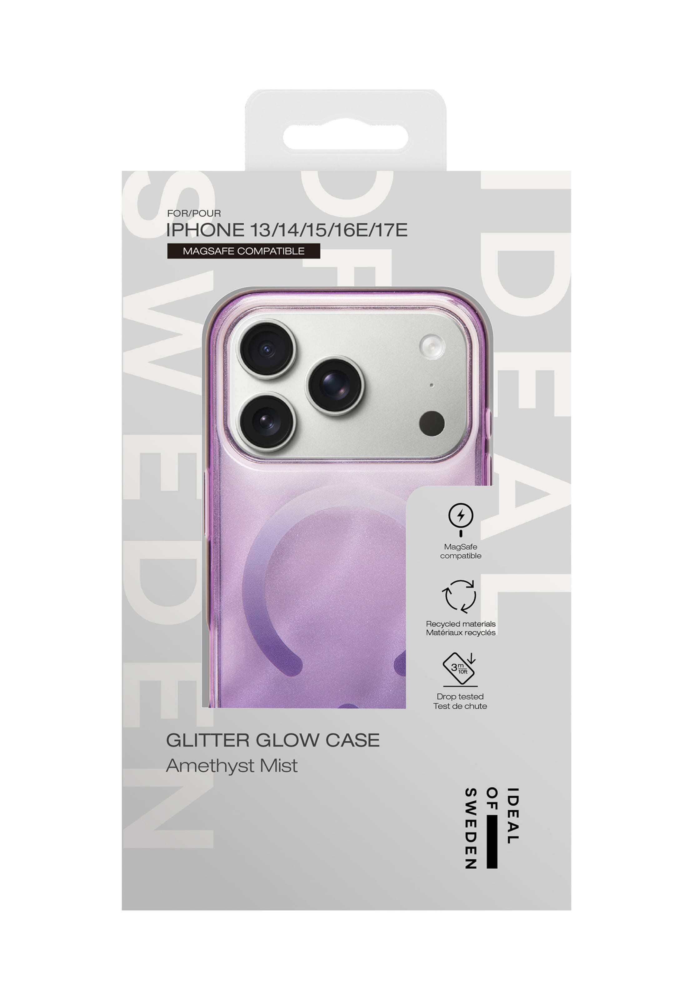 Protection pour smartphone 'MagSafe iPhone 13 / 14 / 15 / 16e / 17e' iDeal of Sweden en violet