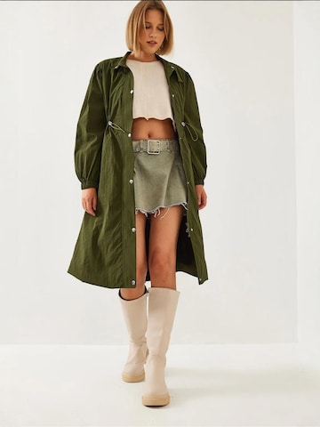 Manteau d’hiver 'Mäntel' Bianco Lucci en vert