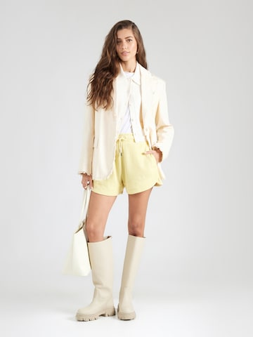 BOSS Orange Regular Housut 'Eways' värissä keltainen