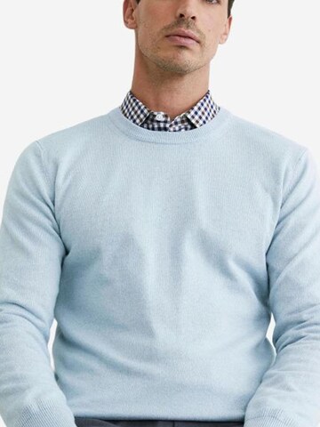 Il Lanificio Sweater in Blue: front