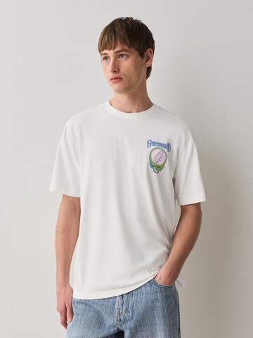 T-Shirt Next en blanc