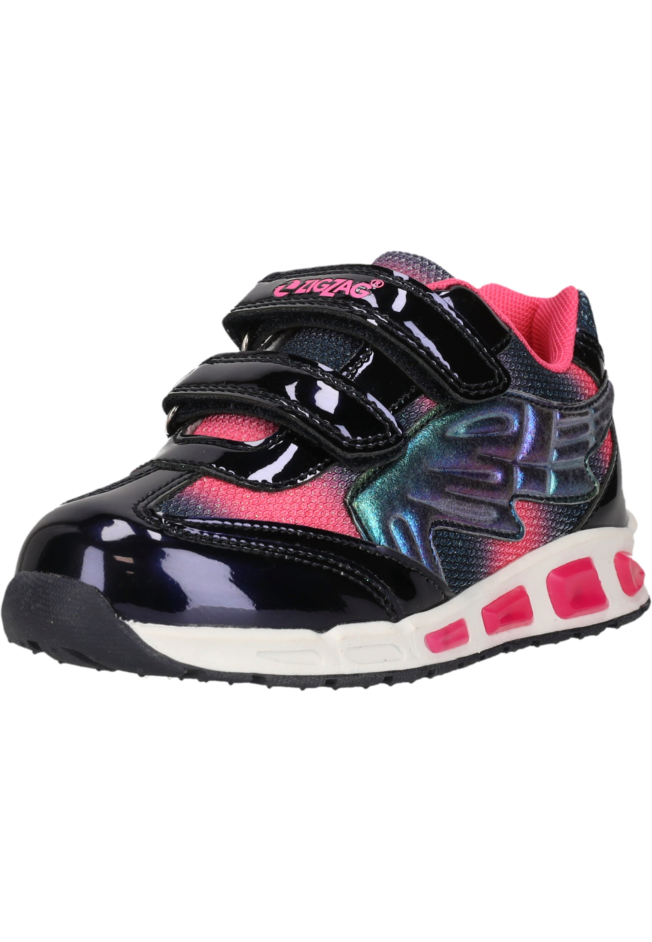 ZigZag Sneaker 'Roseau Girl' in Schwarz: Vorderseite
