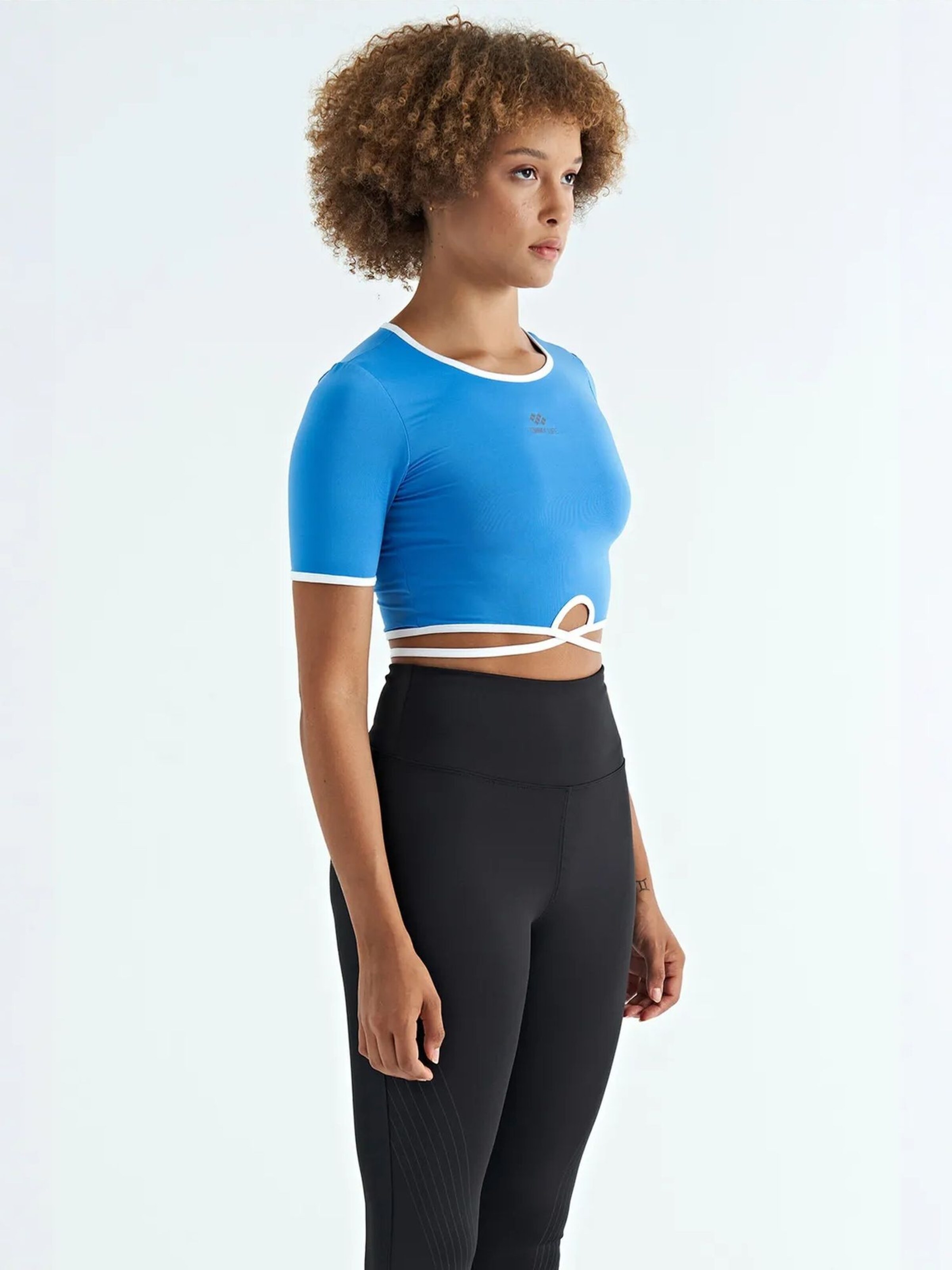 T-shirt fonctionnel Tommy Life en bleu