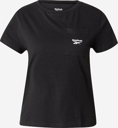 Reebok Camiseta funcional en negro / blanco, Vista del producto