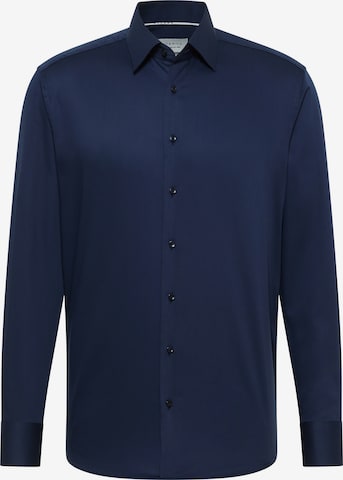 ETERNA Zakelijk overhemd in Blauw: voorkant