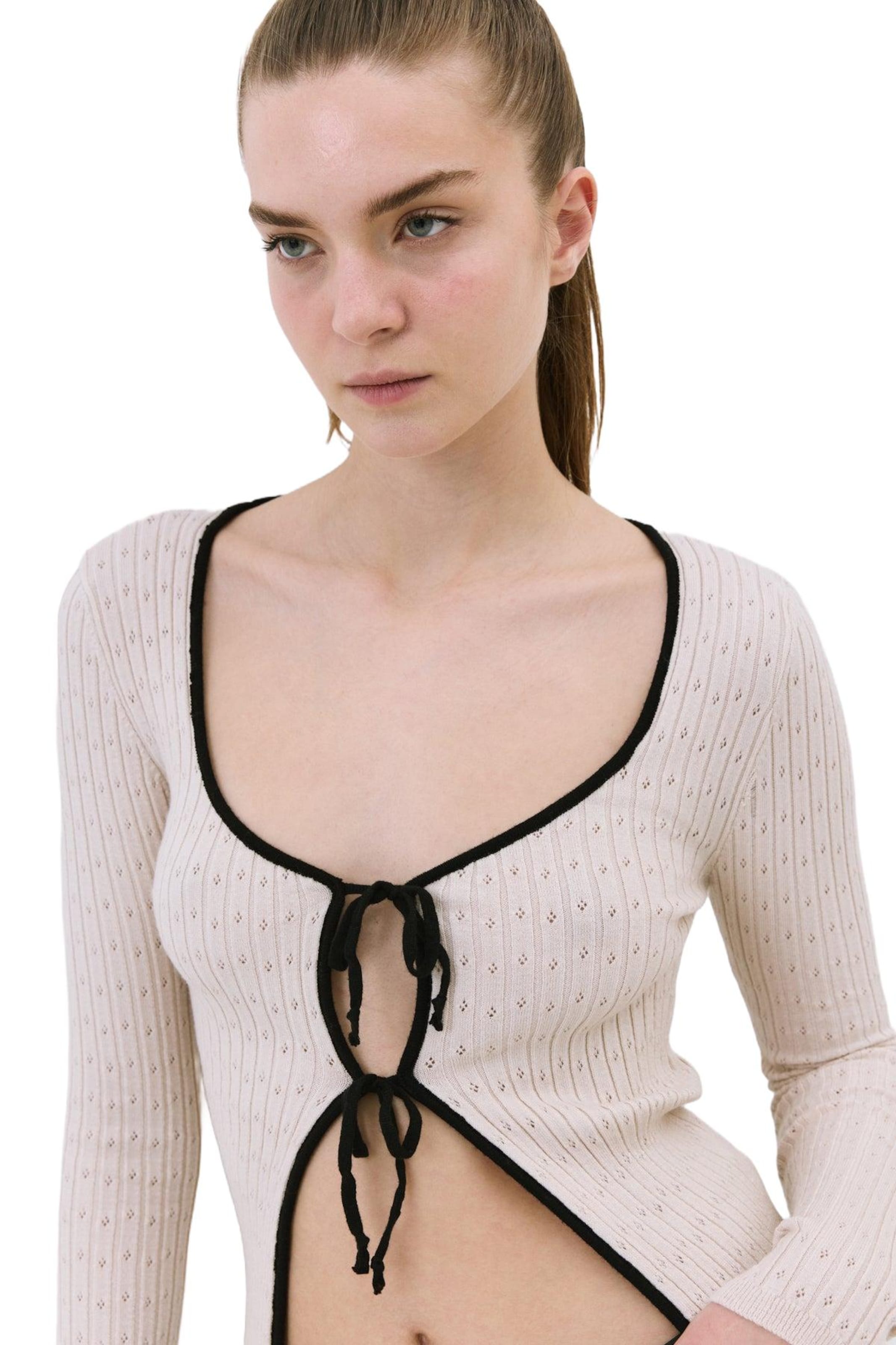 No Matter What Knit cardigan in Beige