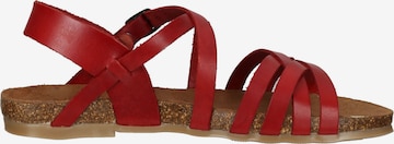 COSMOS COMFORT Strap Sandals in Red