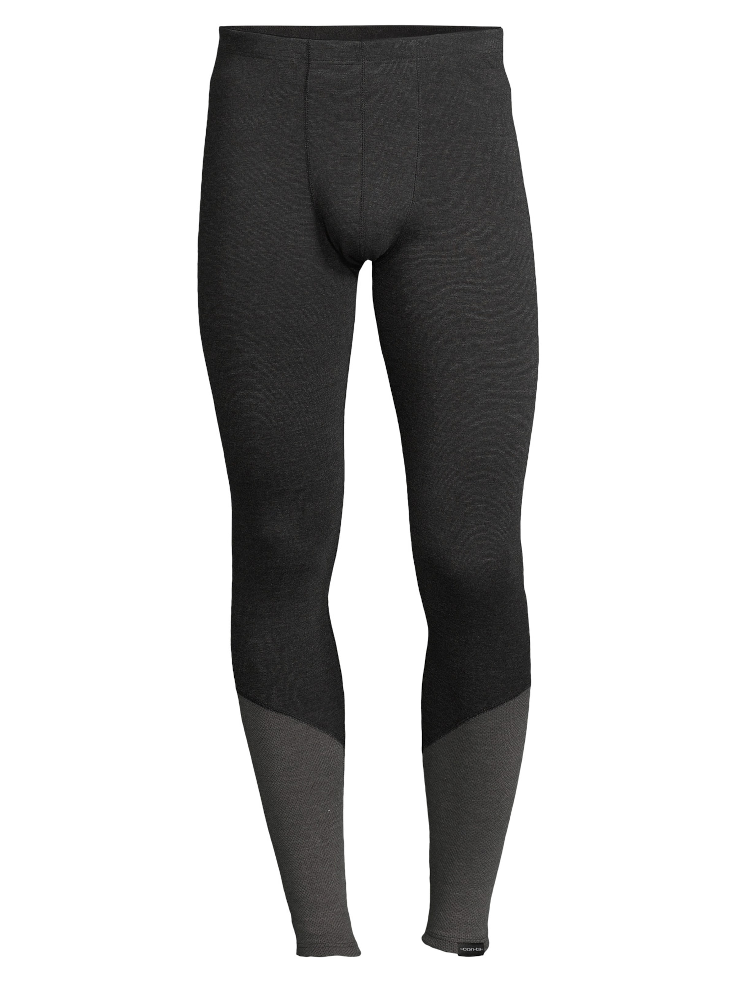 CON-TA Long Johns 'Sportiv' in Black: front