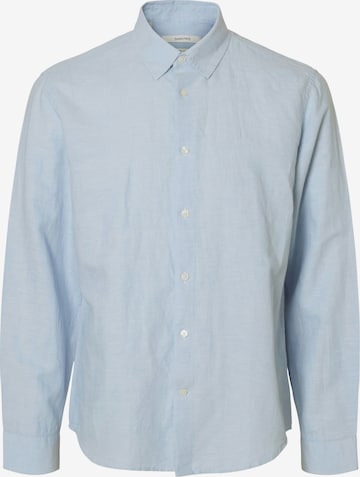 SELECTED Paita 'SLHCLAY' värissä sininen: etupuoli