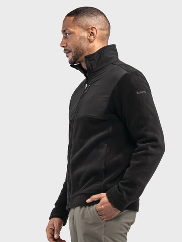 Schöffel Funktionele fleece-jas '  Gregale' in Zwart