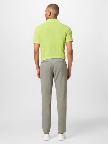 BOSS - Slimfit Calças chino 'Kaito' em verde