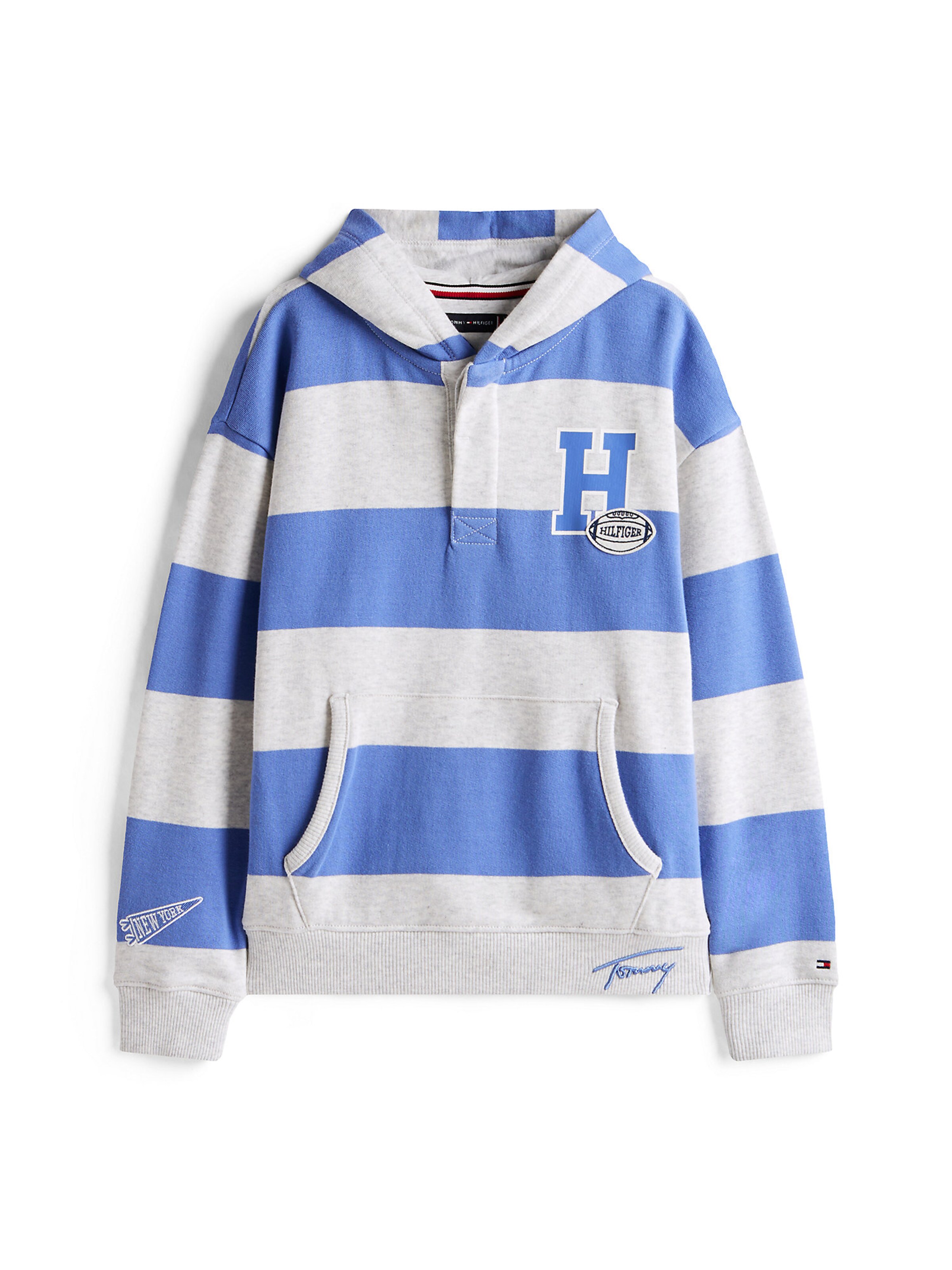 TOMMY HILFIGER Sweatshirt in Blau: Vorderseite
