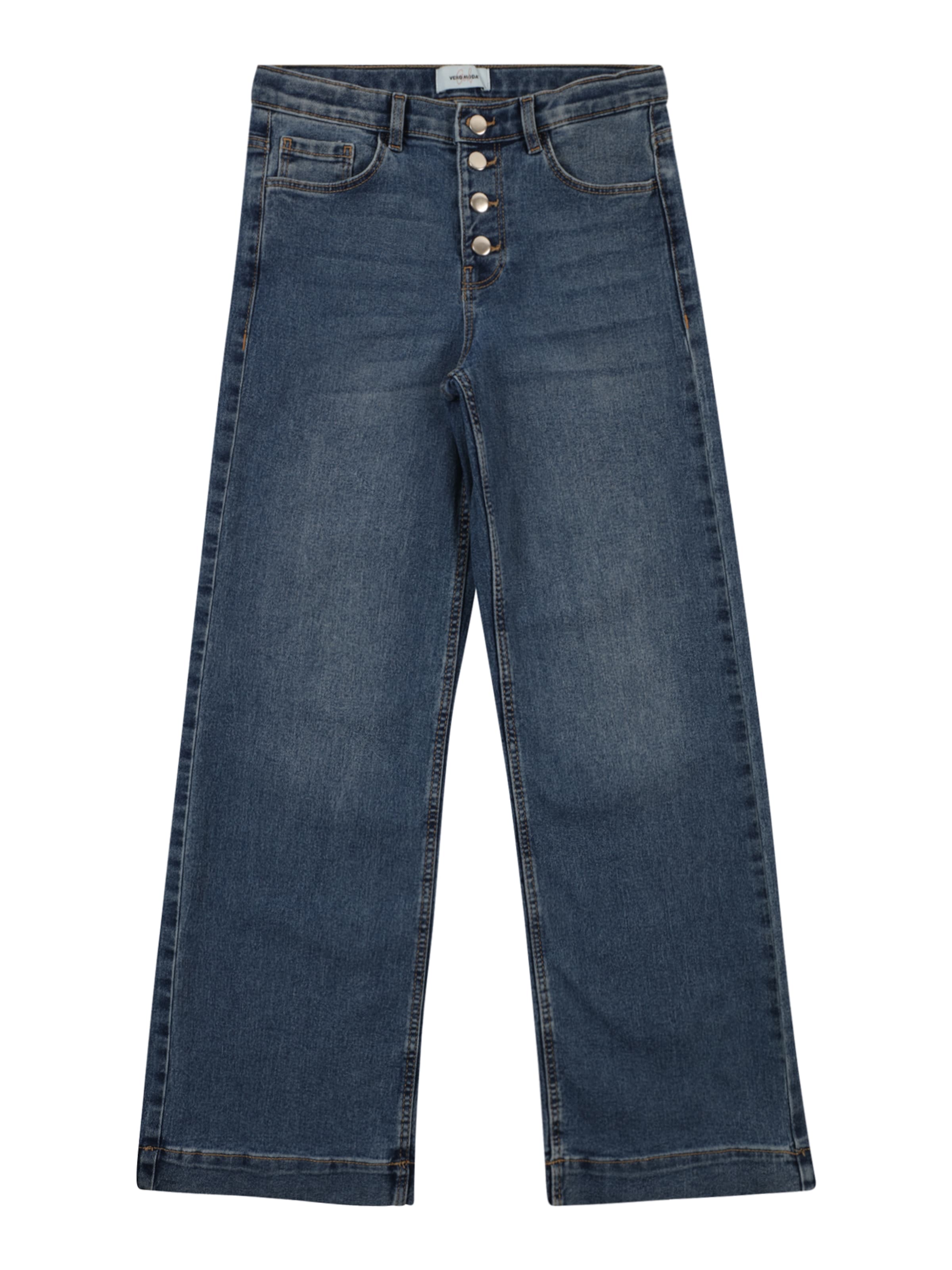 Vero Moda Girl Wide leg Jeans 'VMDAISY' in Blauw: voorkant