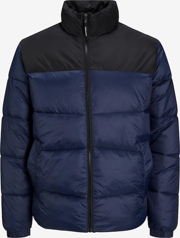 JACK & JONES Winter Jacket 'Chili' in Blue: front