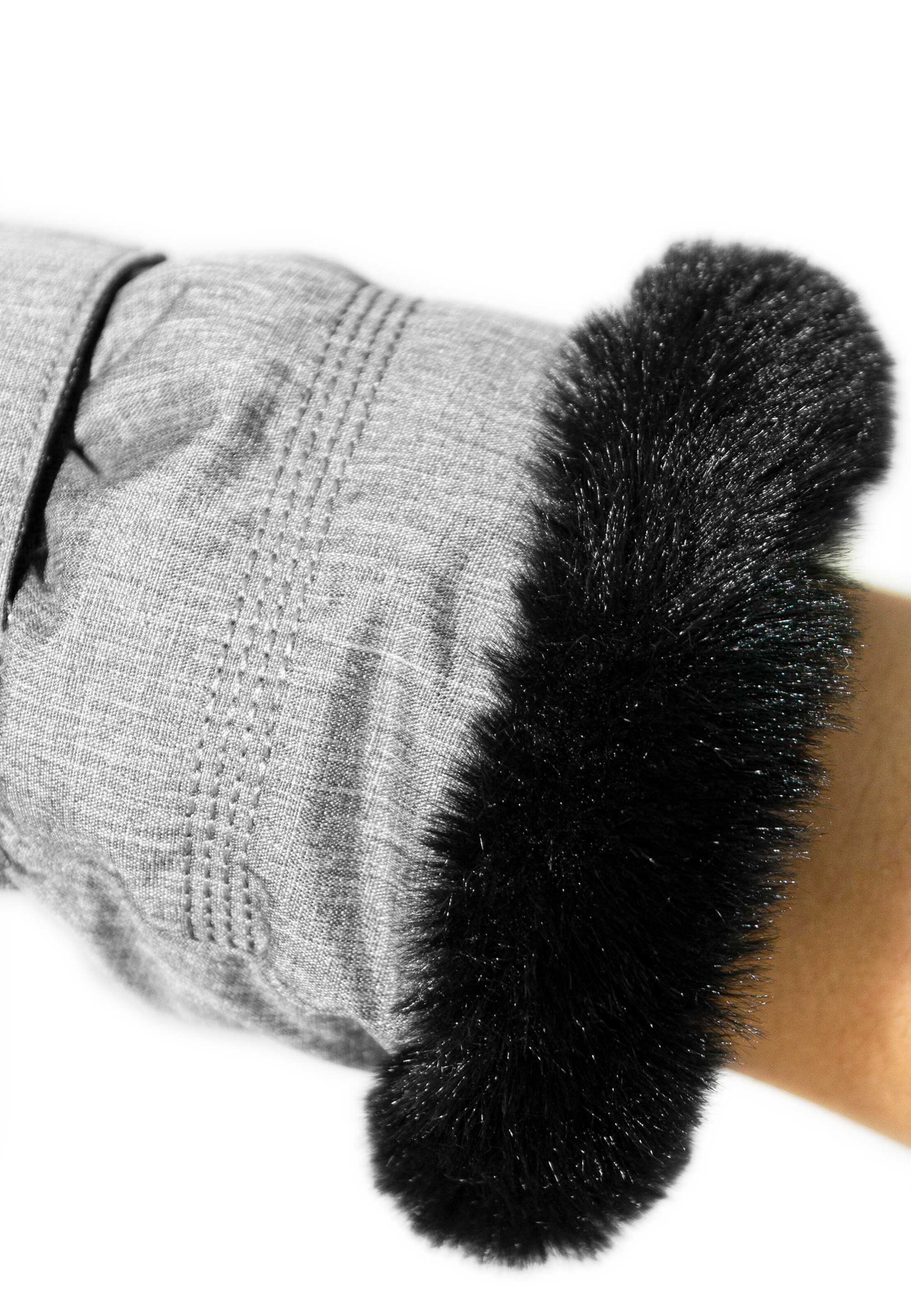 REUSCH Fingerhandschuhe 'Luna' in Grau