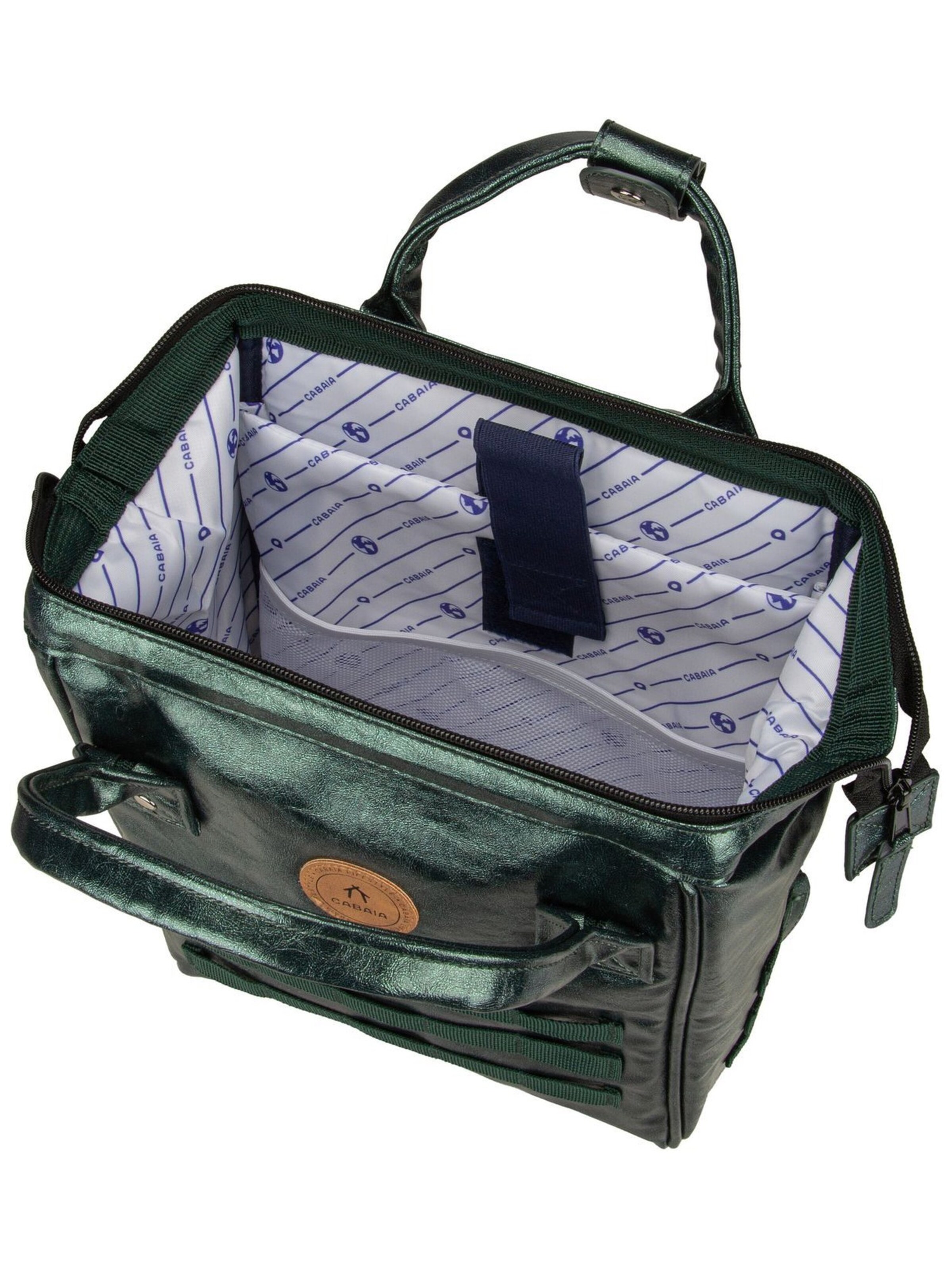 Cabaia Backpack 'Adventurer Iridescent' in Green