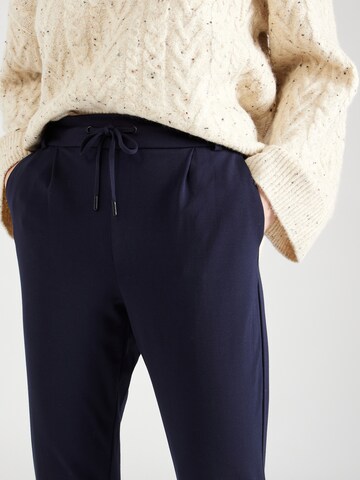 Hailys Tapered Pleat-front trousers 'Jana' in Blue