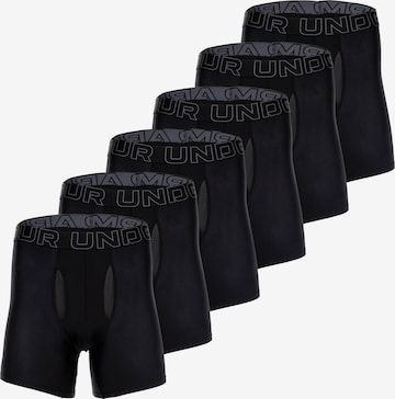 Sous-vêtements de sport UNDER ARMOUR en noir : devant