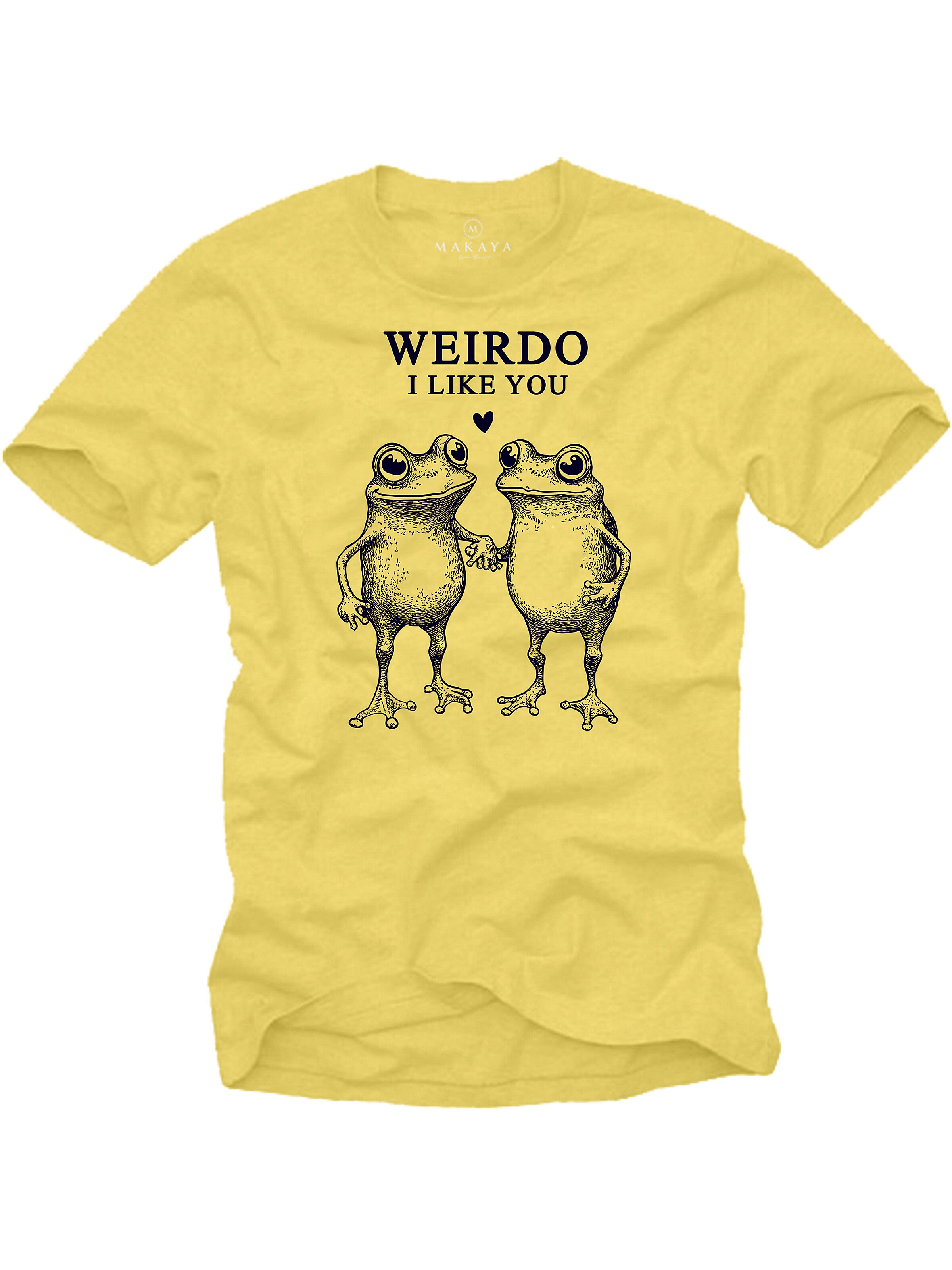 MAKAYA Shirt in Yellow: front