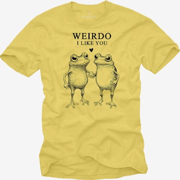 MAKAYA Shirt in Yellow: front