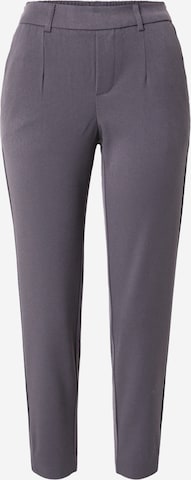 Coupe slim Pantalon 'Lisa' OBJECT en gris : devant
