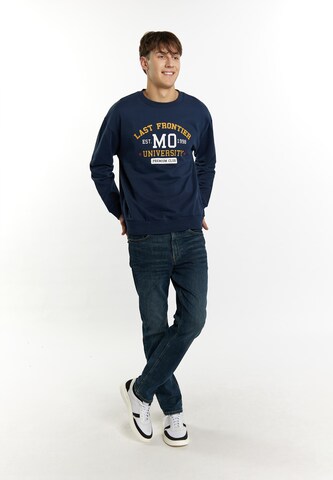 MO - Sweatshirt 'Mimo' em azul