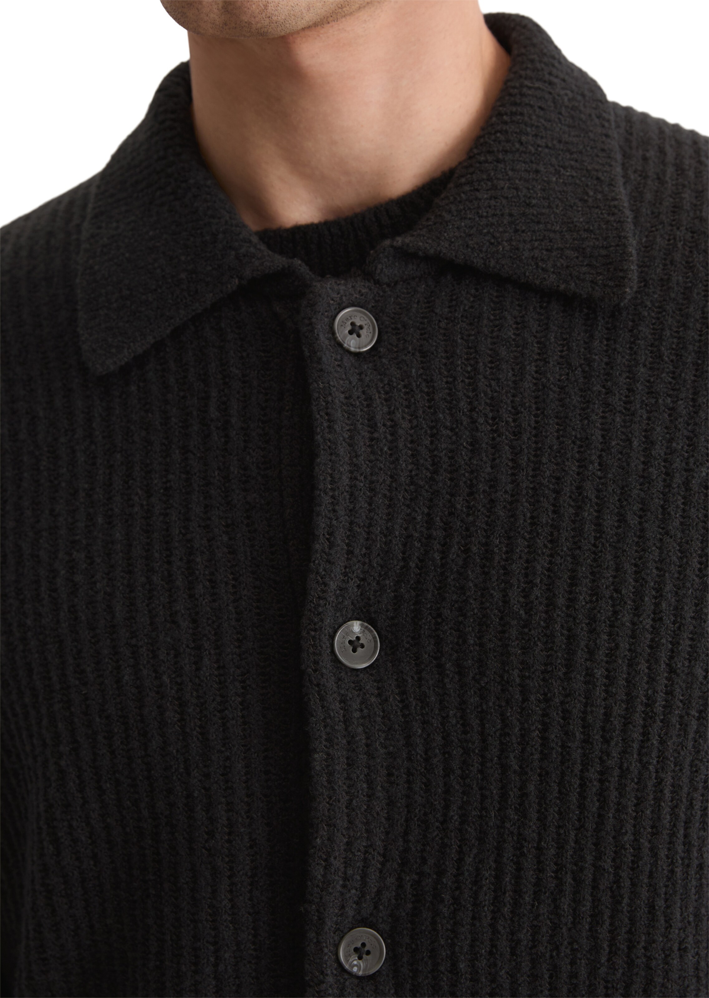 Marc O'Polo Knit cardigan in Black