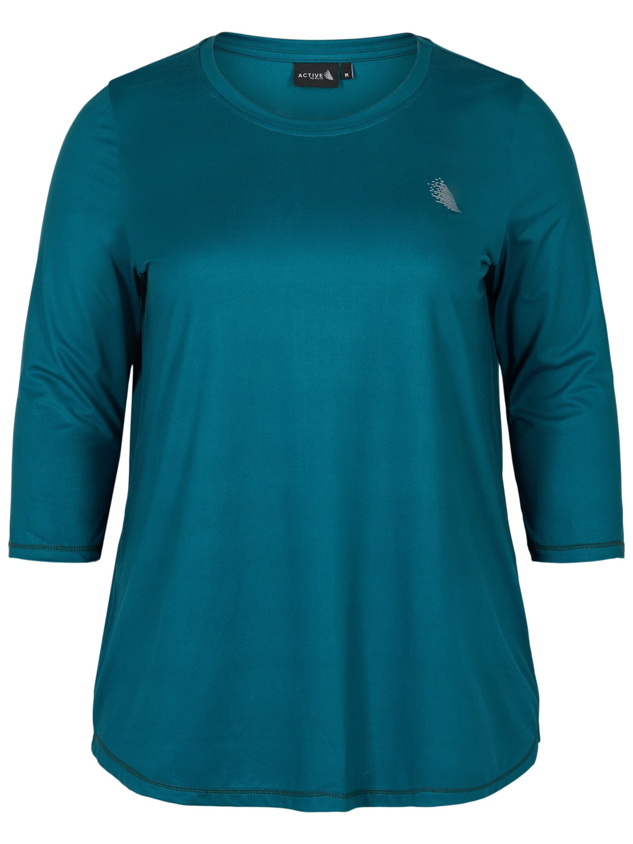 Active by Zizzi Функциональная футболка в Зеленый: спереди