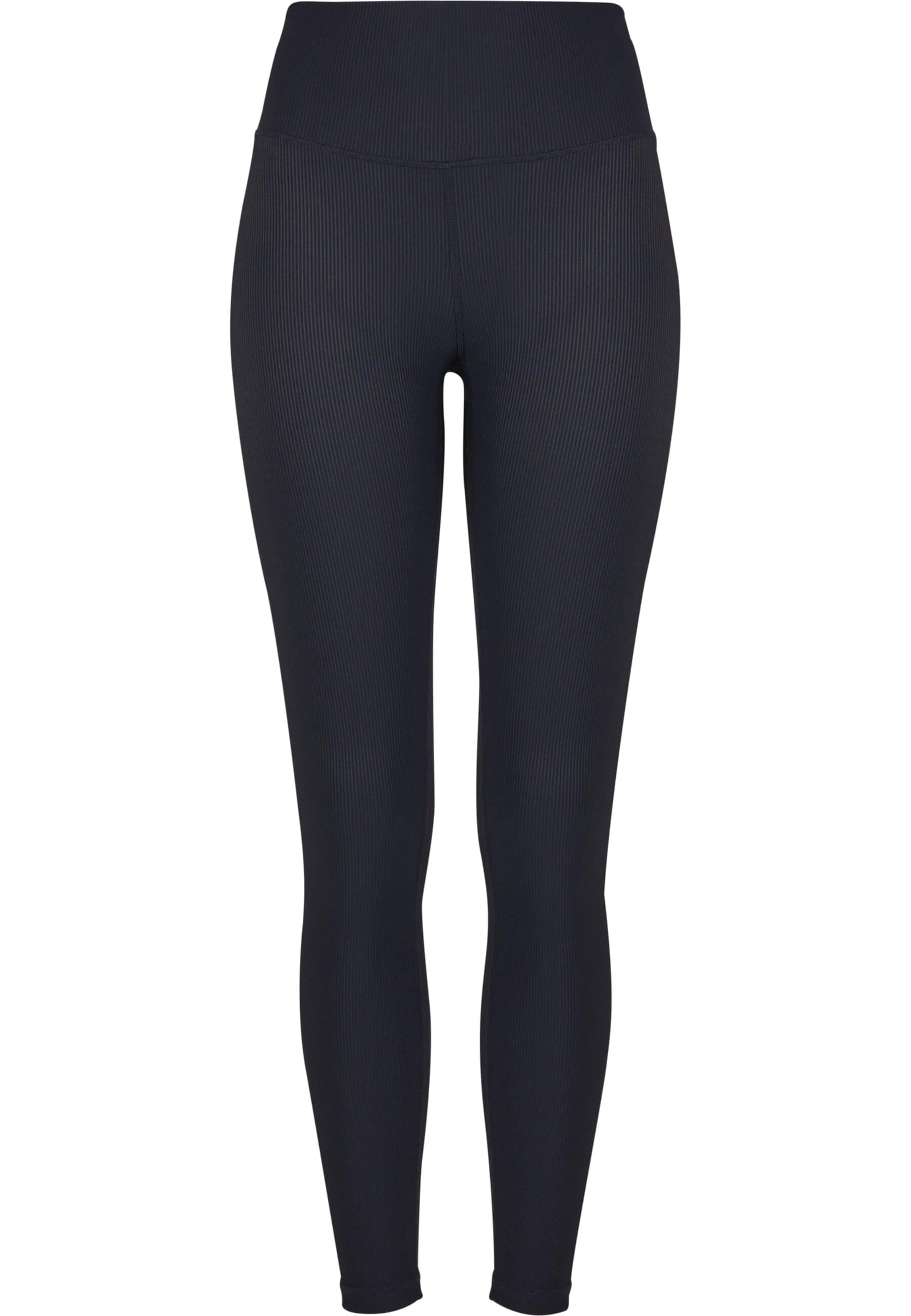 Skinny Pantaloni sportivi di Aim'n in nero: frontale