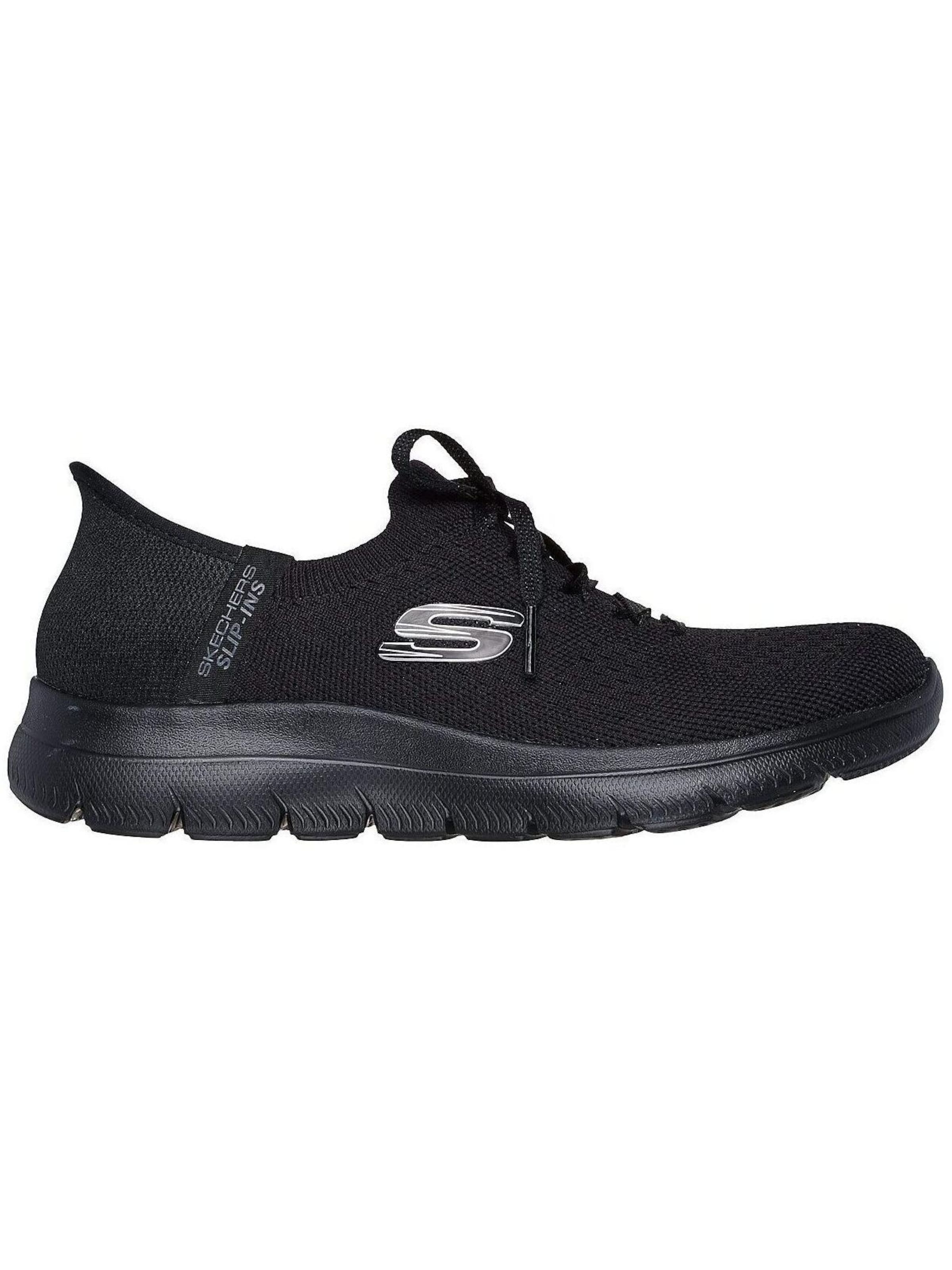 SKECHERS Sportschoen 'Summits-new Daily' in Zwart: voorkant